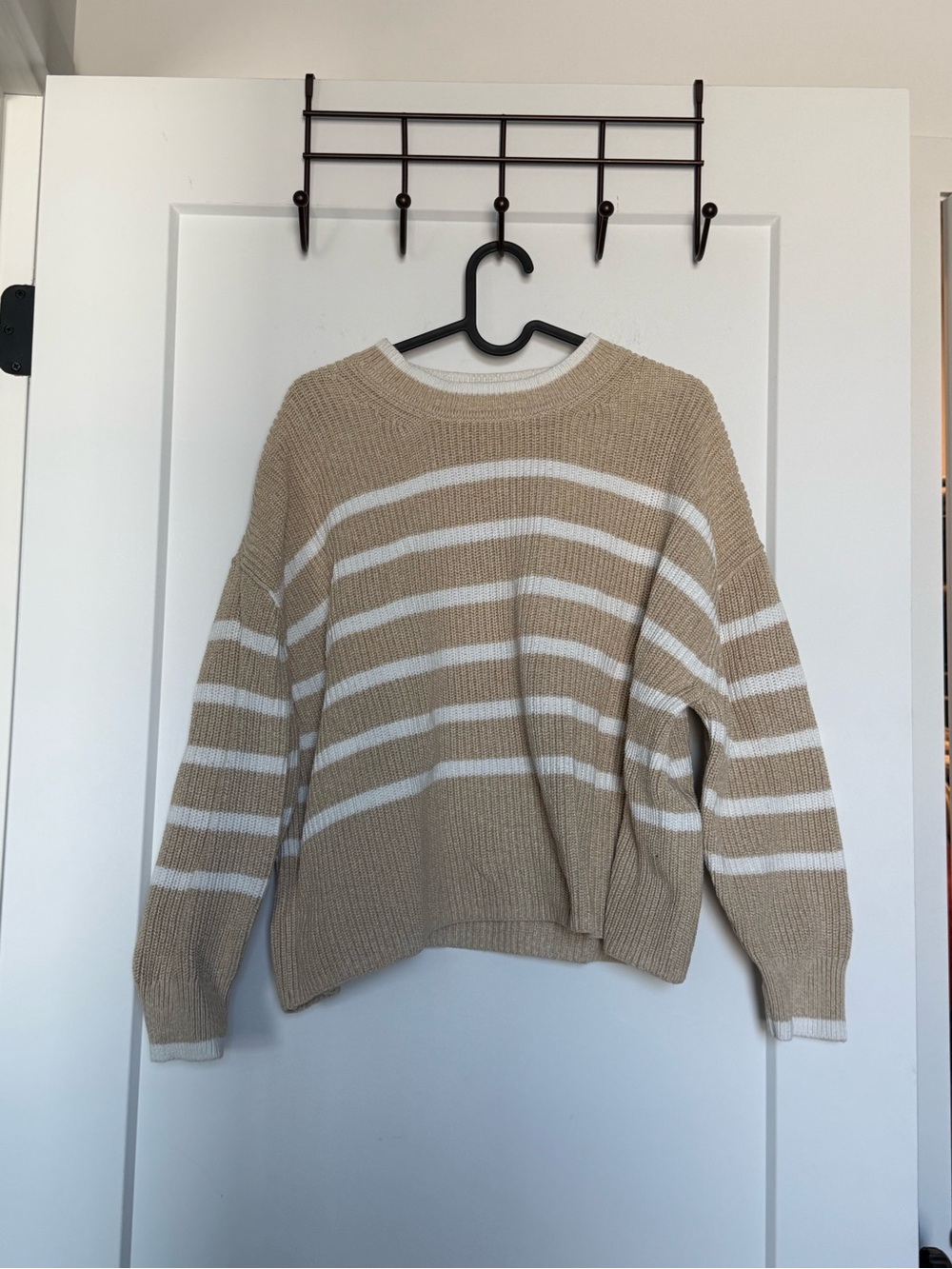 Banana Republic Women Oversized Ribbed Crew Neck